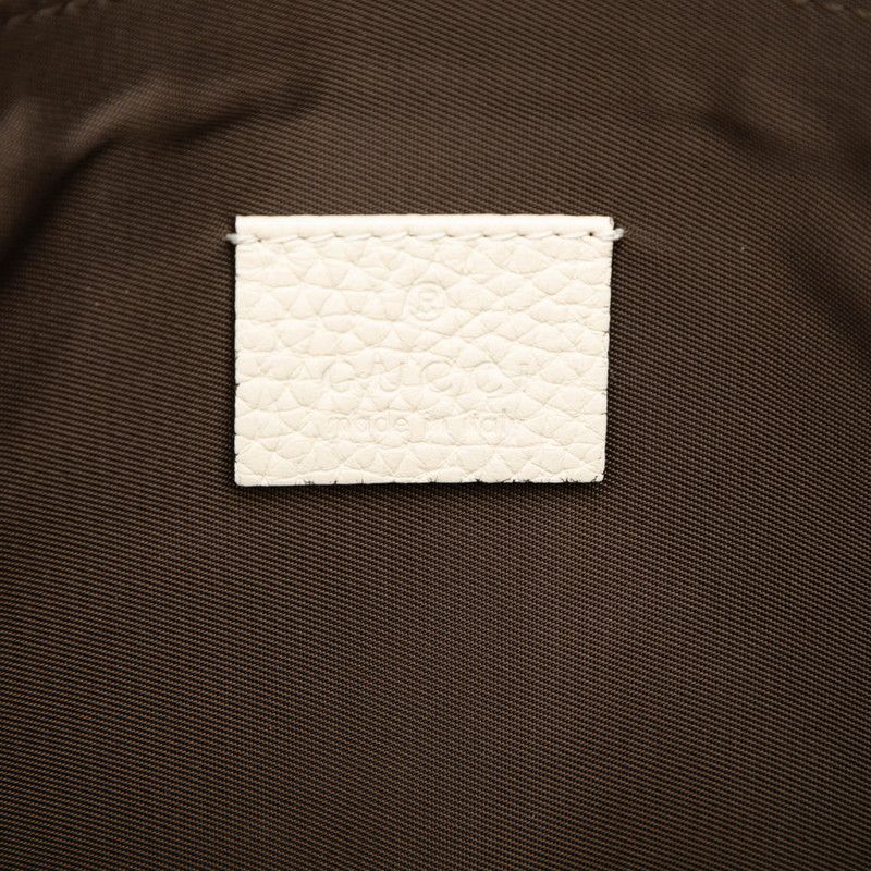 Gucci Animalier Bi Clutch Ivory Leather — view 5