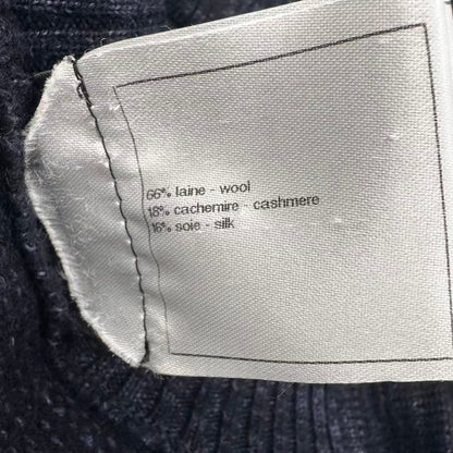 Chanel Sweater Gold Button CC Logo Wool 46 — view 9