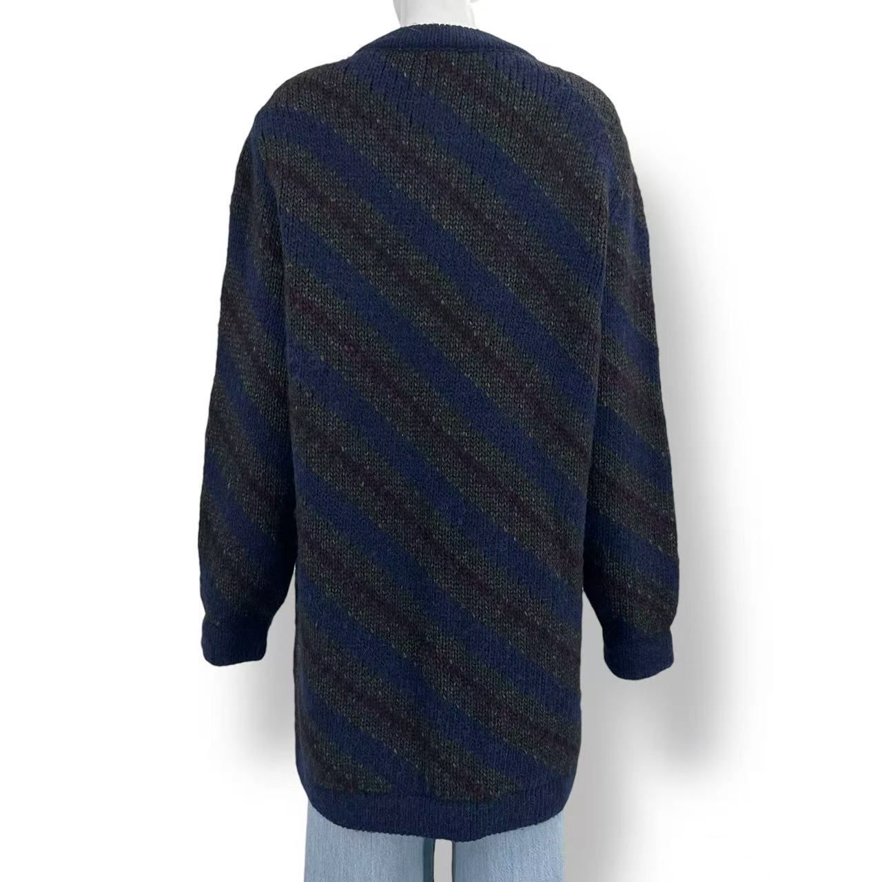 Chanel Coat Long Sleeve Gripoix Wool 38 — view 2