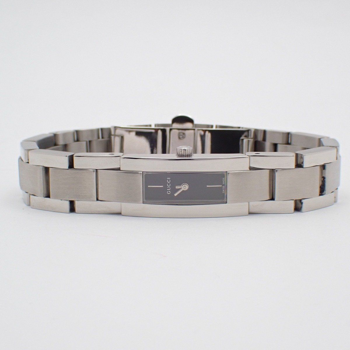 Gucci Breath Watch Quartz Black Dial SS Pawn — view 2