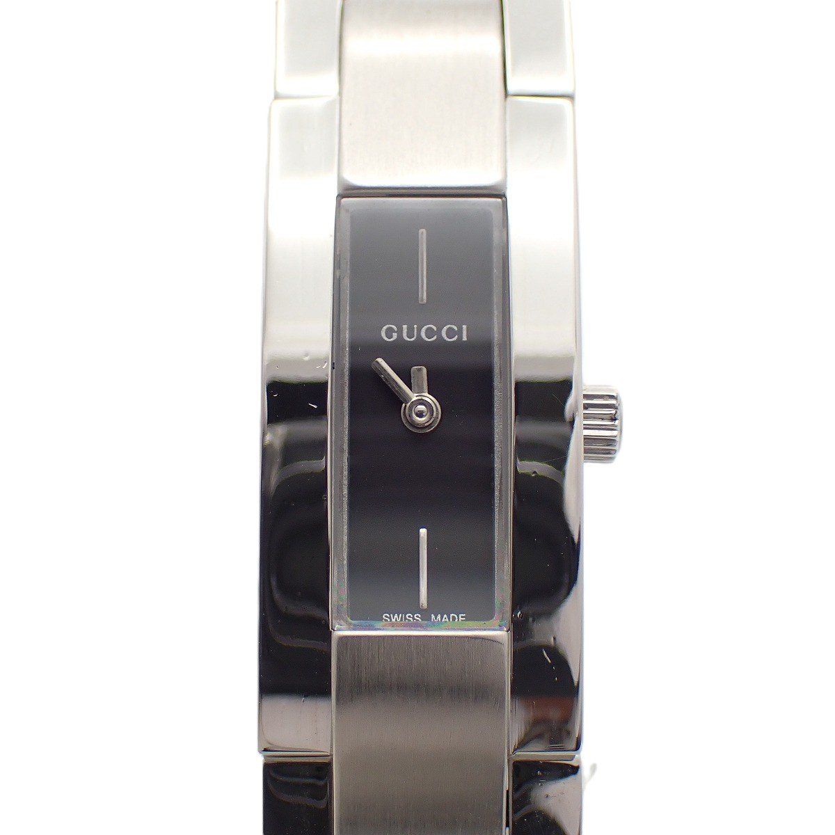 Gucci Breath Watch Quartz Black Dial SS Pawn