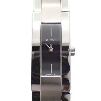 Gucci Breath Watch Quartz Black Dial SS Pawn