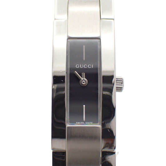 Gucci Breath Watch Quartz Black Dial SS Pawn