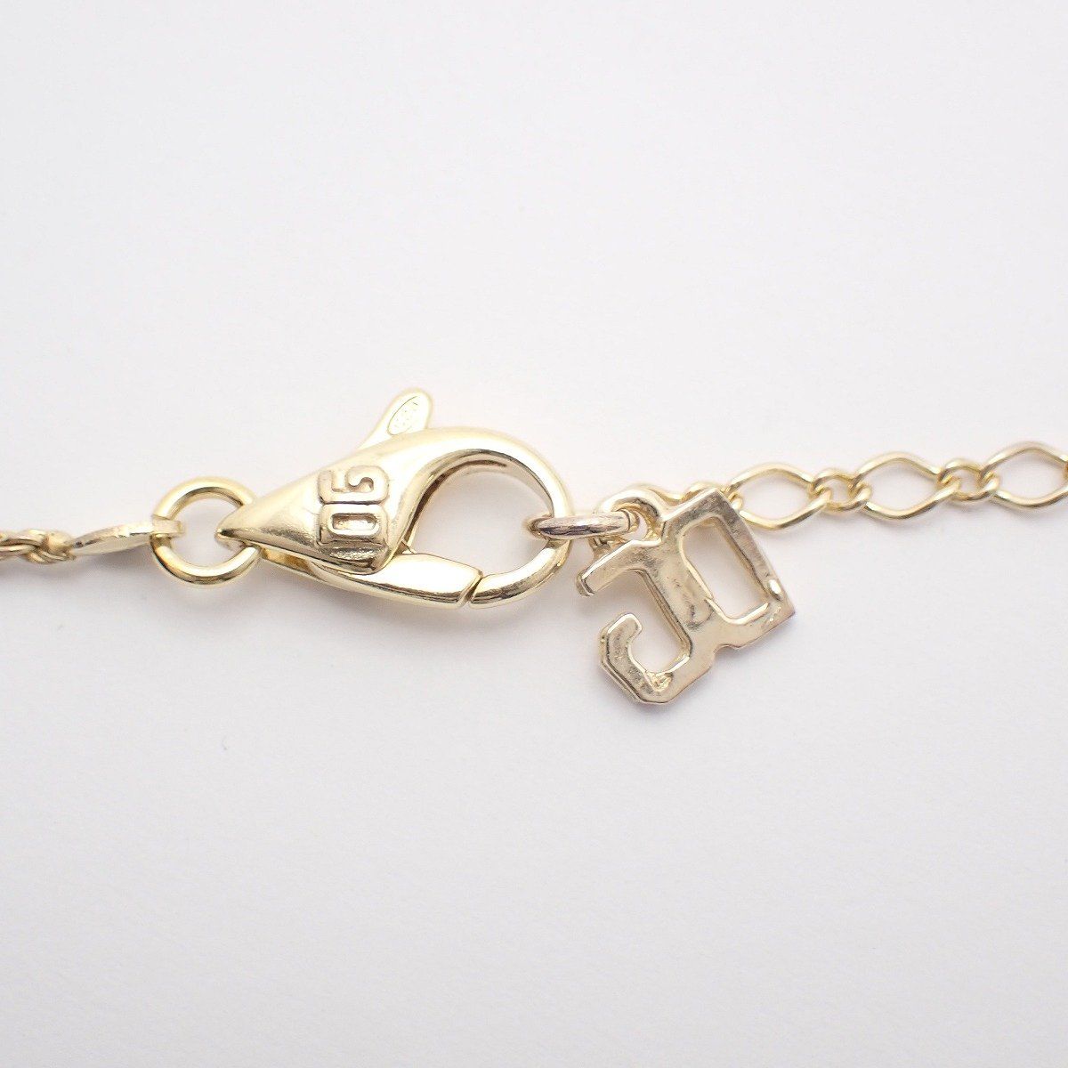Dolce & Gabbana Cross Necklace 925 Sterling Silver Gold Pawn — view 5