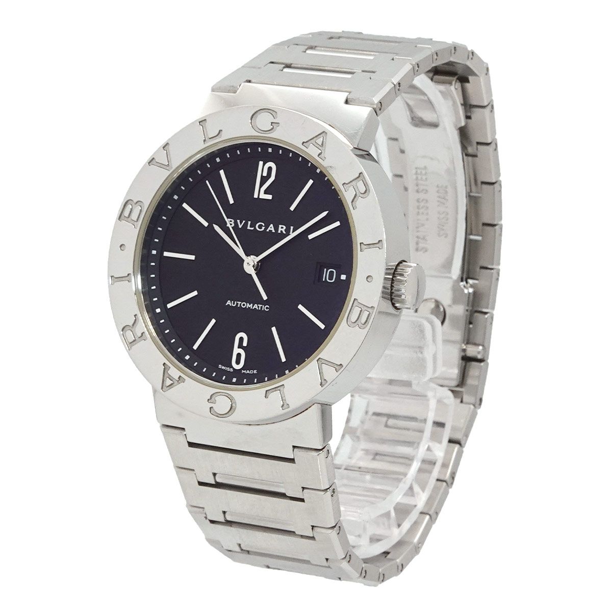 Bvlgari Watch Date Black Automatic Winding — view 3