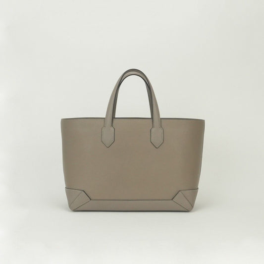 Hermes Maxi Box Cabas 30 Tote Color Epsom Gray Asphalt Silver Handbag