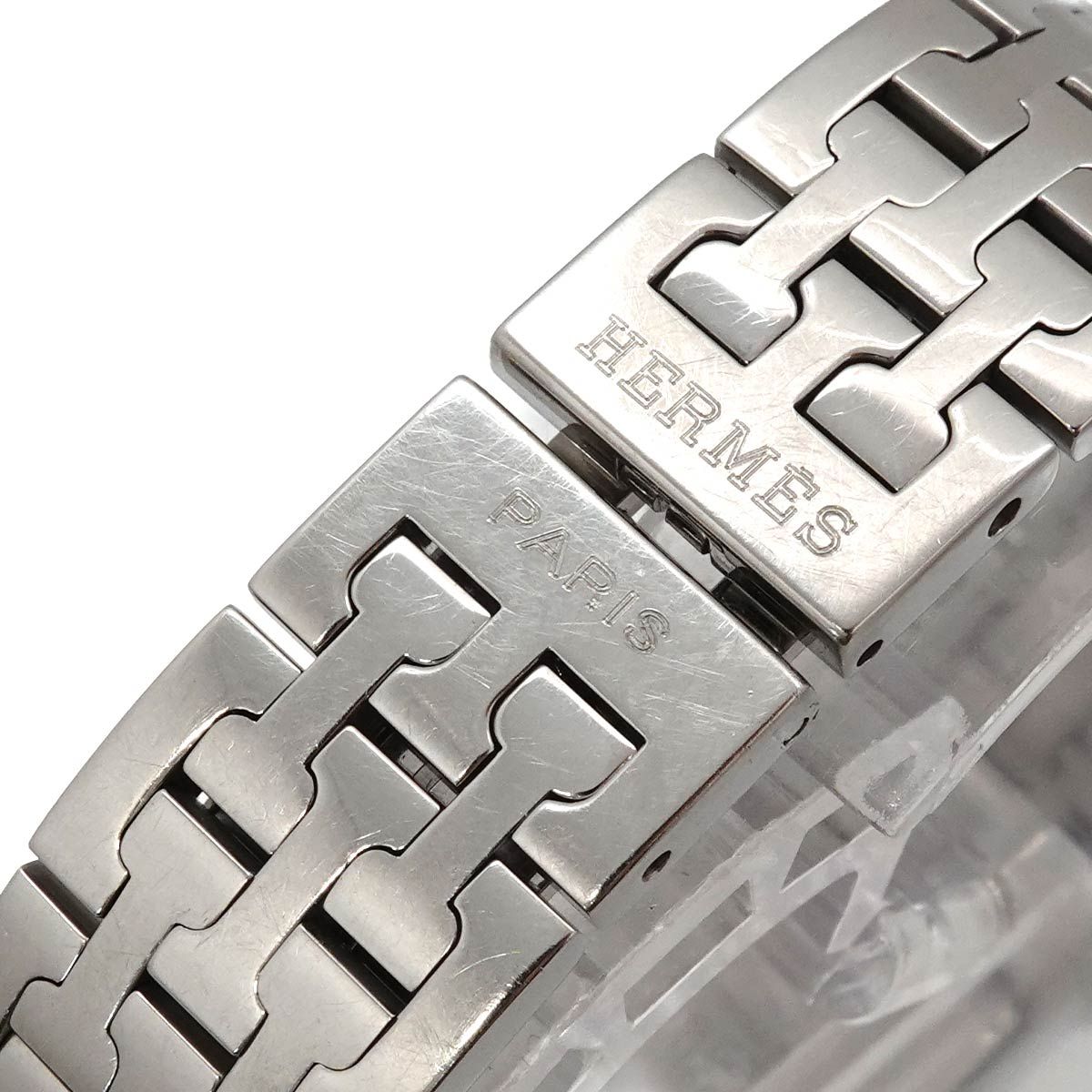 Hermes Watch Hh1 210 White Gray Quartz — view 7