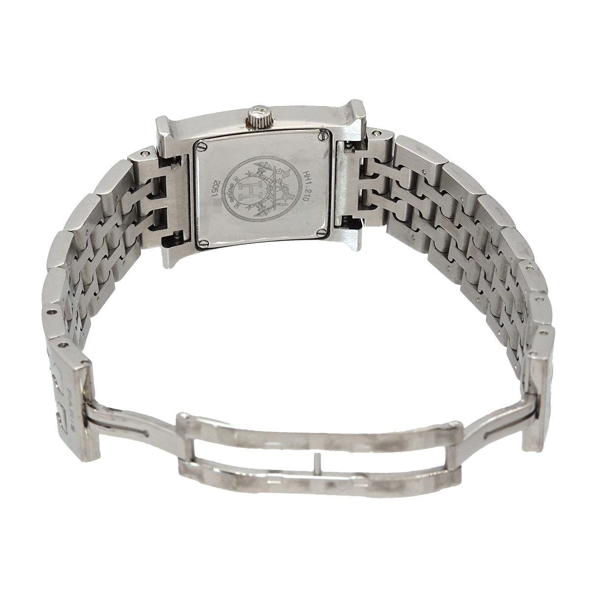 Hermes Watch Hh1 210 White Gray Quartz — view 5