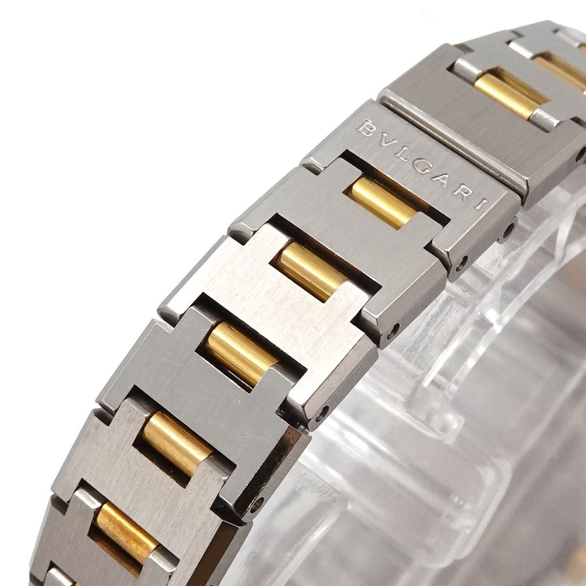 Bvlgari Watch Date Black YG Quartz — view 7
