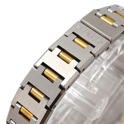 Bvlgari Watch Date Black YG Quartz — view 7