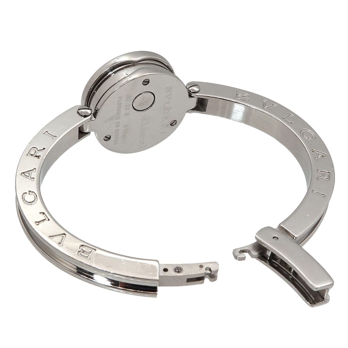 Bvlgari Bangle Watch Diamond Blue Shell Quartz — view 4