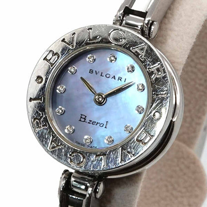 Bvlgari Bangle Watch Diamond Blue Shell Quartz — view 6
