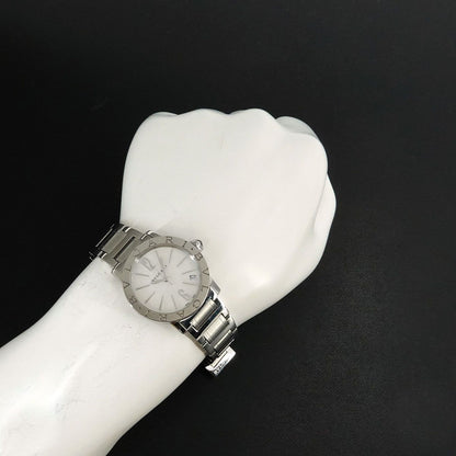 Bvlgari Boys Watch Date White Shell Automatic Winding — view 4