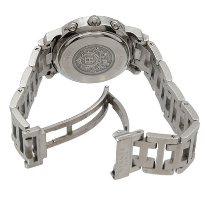 Hermes Clipper Chronograph Vintage Watch Date Quartz — view 4