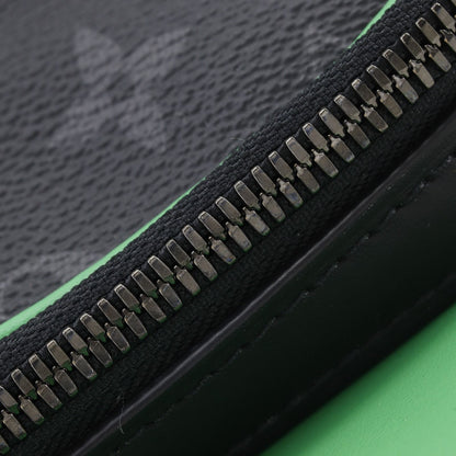 Louis Vuitton Avenue Sling Bag PM Monogram Eclipse Canvas Bamb Green Black — view 8