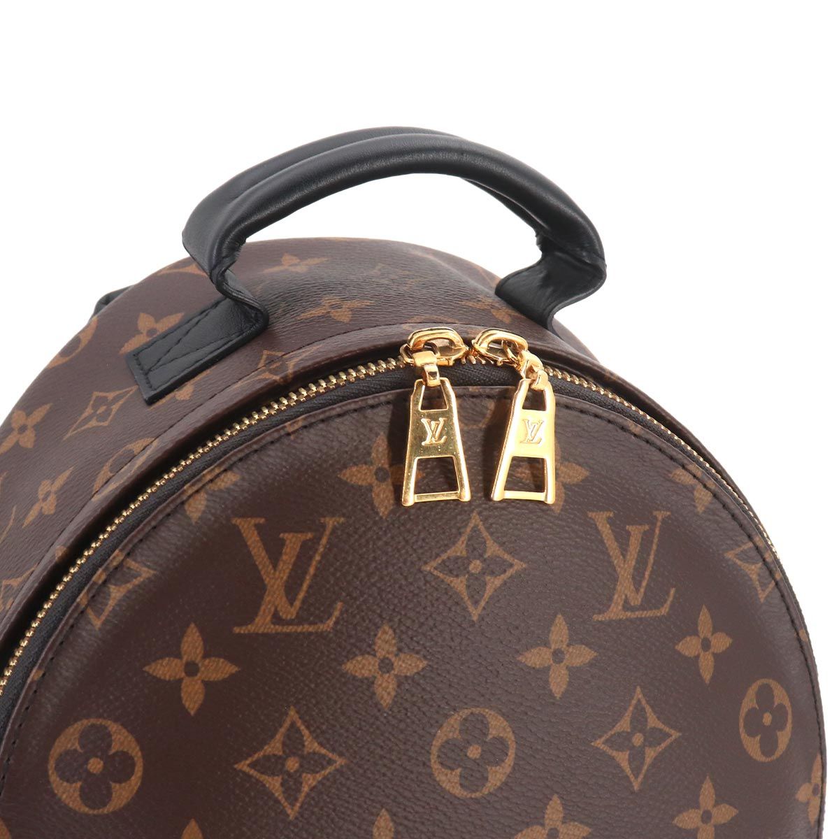 Louis Vuitton Monogram Reverse Palm Springs Backpack PM Brown — view 7