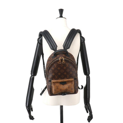 Louis Vuitton Monogram Reverse Palm Springs Backpack PM Brown — view 8