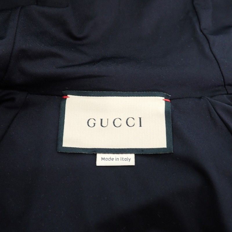 Gucci Zip Hoodie S Top Hooded Jacket Stretch Nylon Polyurethane Gym Running — view 9