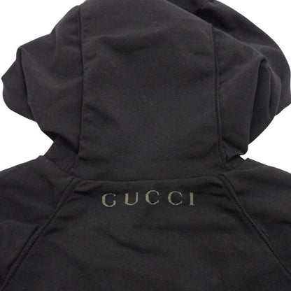 Gucci Zip Hoodie S Top Hooded Jacket Stretch Nylon Polyurethane Gym Running — view 6
