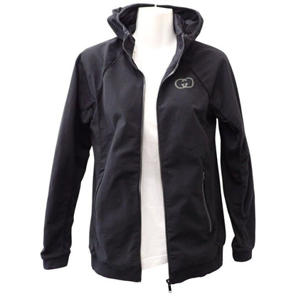 Gucci Zip Hoodie S Top Hooded Jacket Stretch Nylon Polyurethane Gym Running — view 2