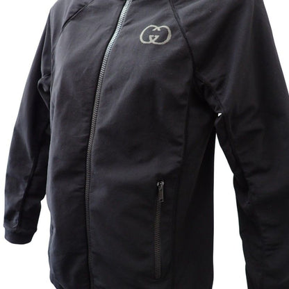 Gucci Zip Hoodie S Top Hooded Jacket Stretch Nylon Polyurethane Gym Running — view 4