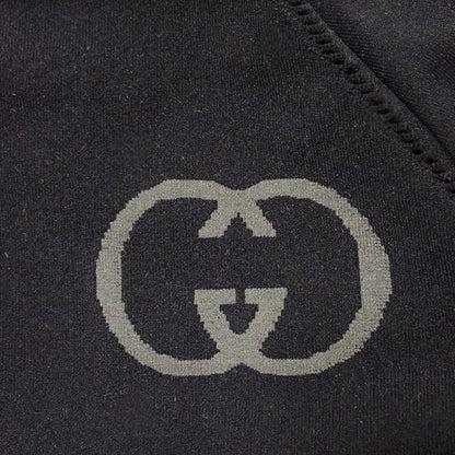 Gucci Zip Hoodie S Top Hooded Jacket Stretch Nylon Polyurethane Gym Running — view 7