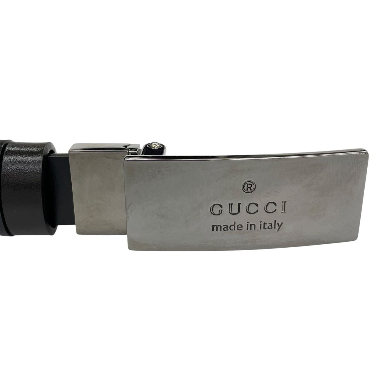 Gucci Belt Leather Black — view 3