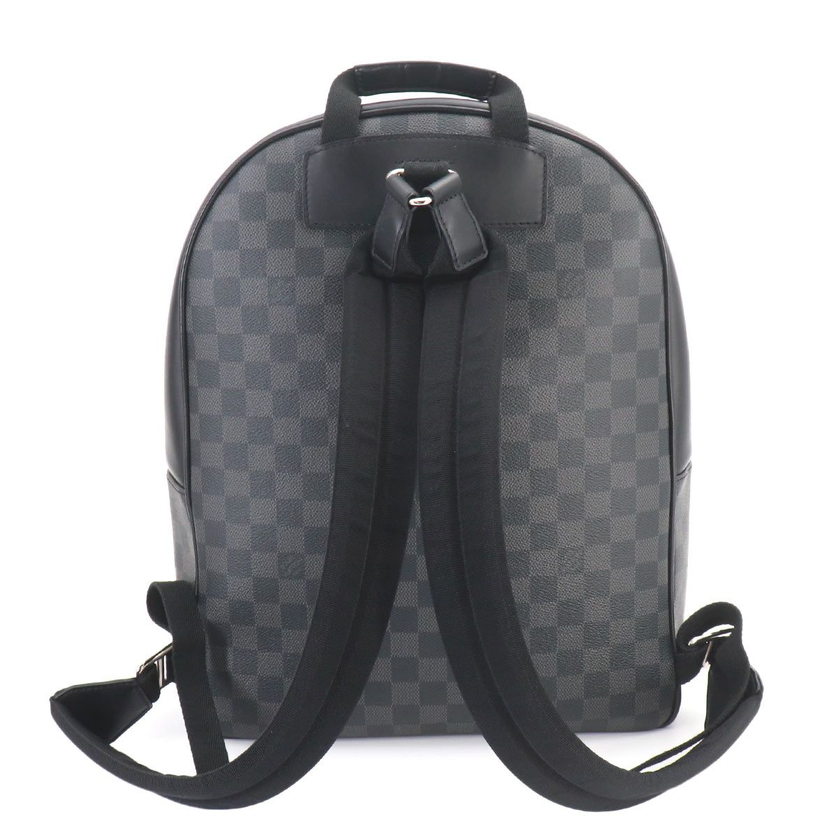 Louis Vuitton Damier Graphite Josh Backpack Black Gray — view 2