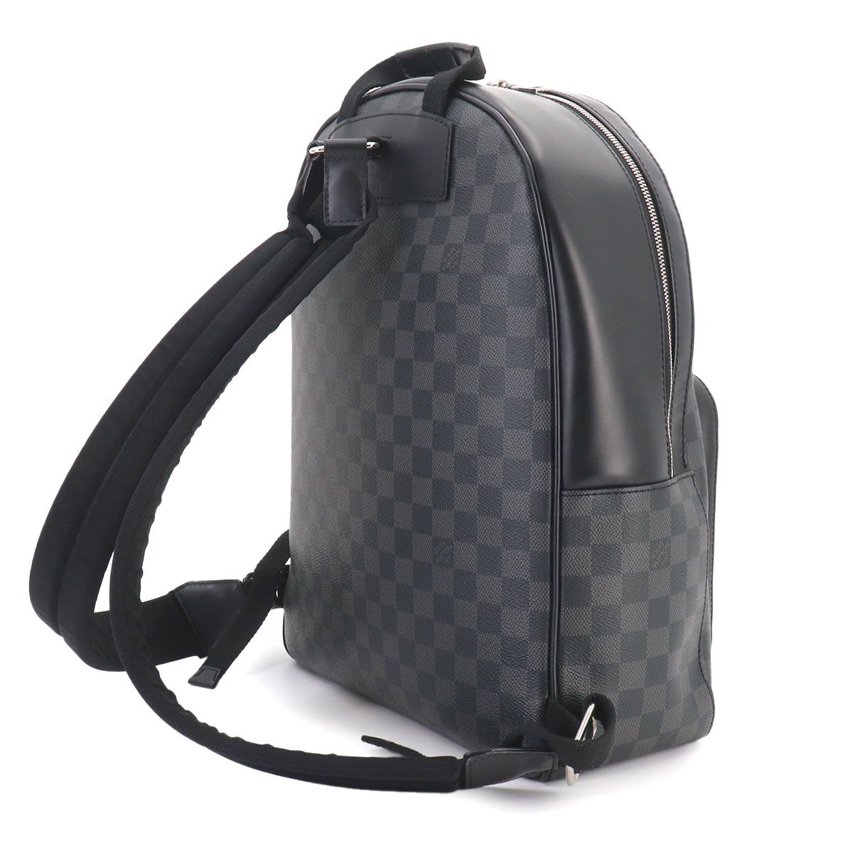 Louis Vuitton Damier Graphite Josh Backpack Black Gray — view 3
