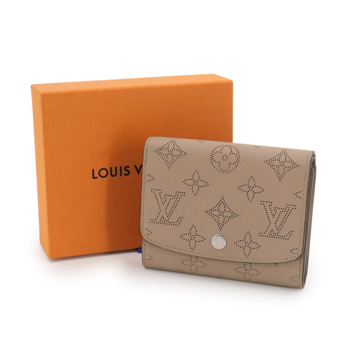 Louis Vuitton Mahina Portefeuille Iris Compact Bifold Wallet Leather Gale — view 2