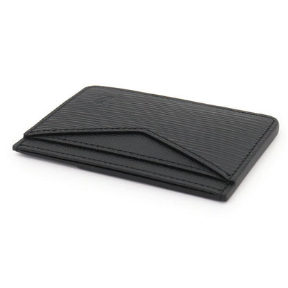 Louis Vuitton Epi Neo Card Holder Case Business Leather Noir Black — view 4