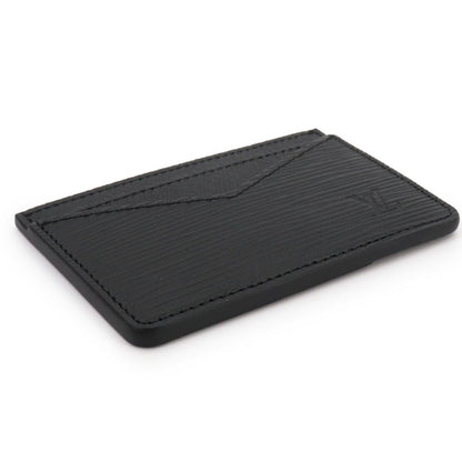 Louis Vuitton Epi Neo Card Holder Case Business Leather Noir Black — view 3