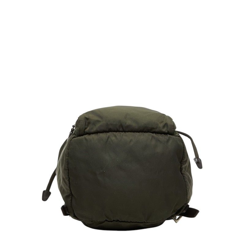 Prada Backpack Green Nylon Leather — view 3