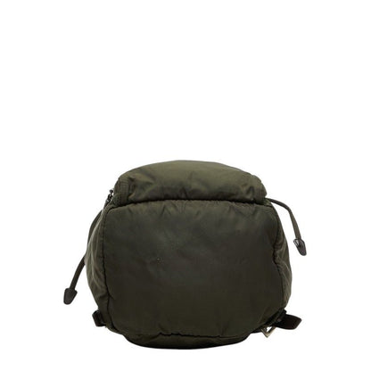 Prada Backpack Green Nylon Leather — view 3