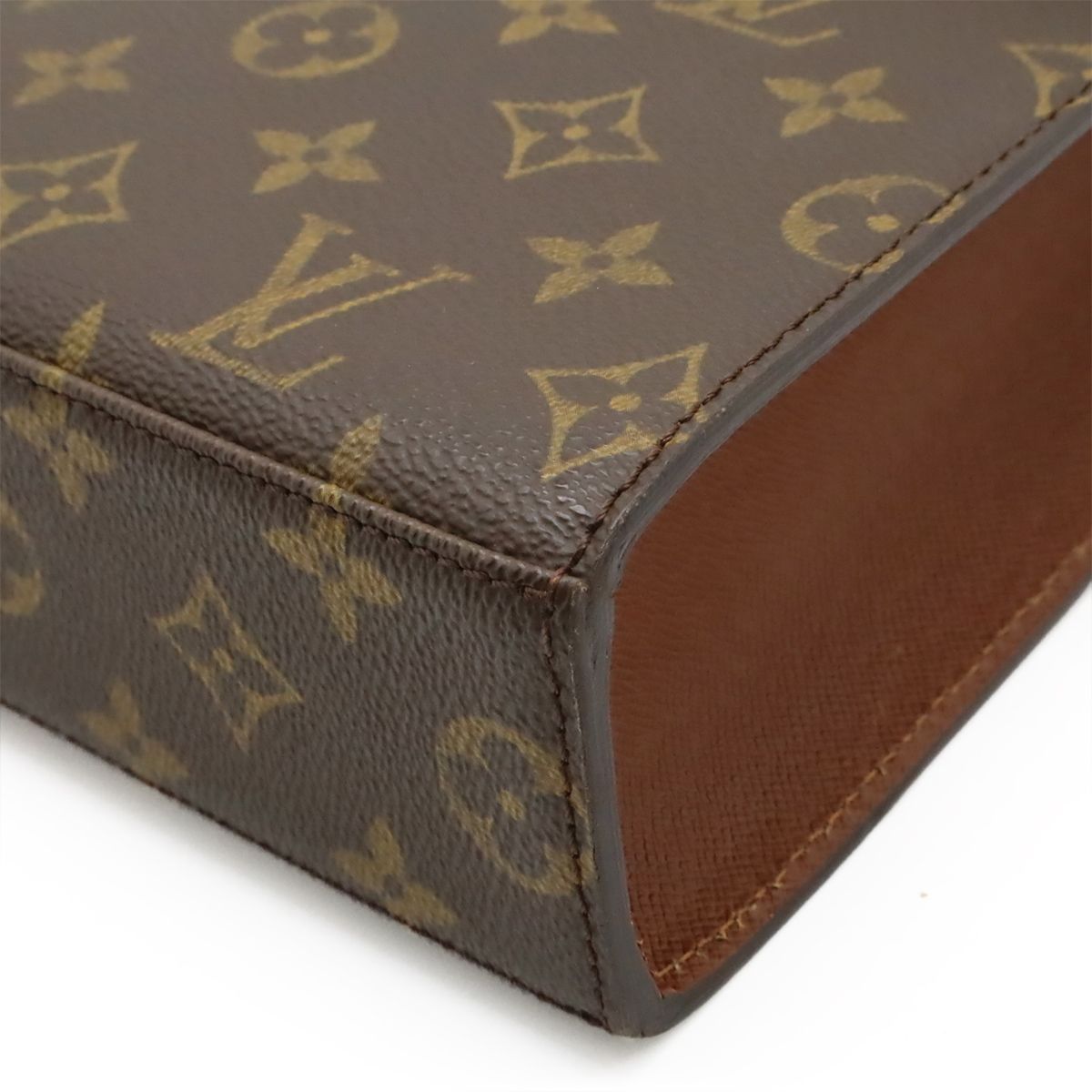 Louis Vuitton Monogram Malesherbes Handbag Flap — view 3
