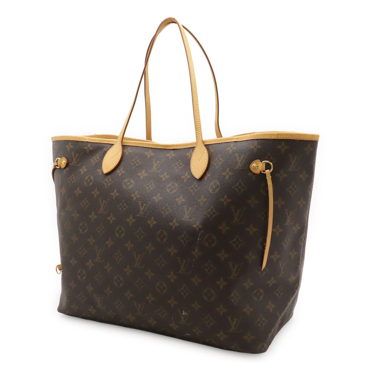 Louis Vuitton Monogram Neverfull GM Tote Shoulder Bag Large — view 2