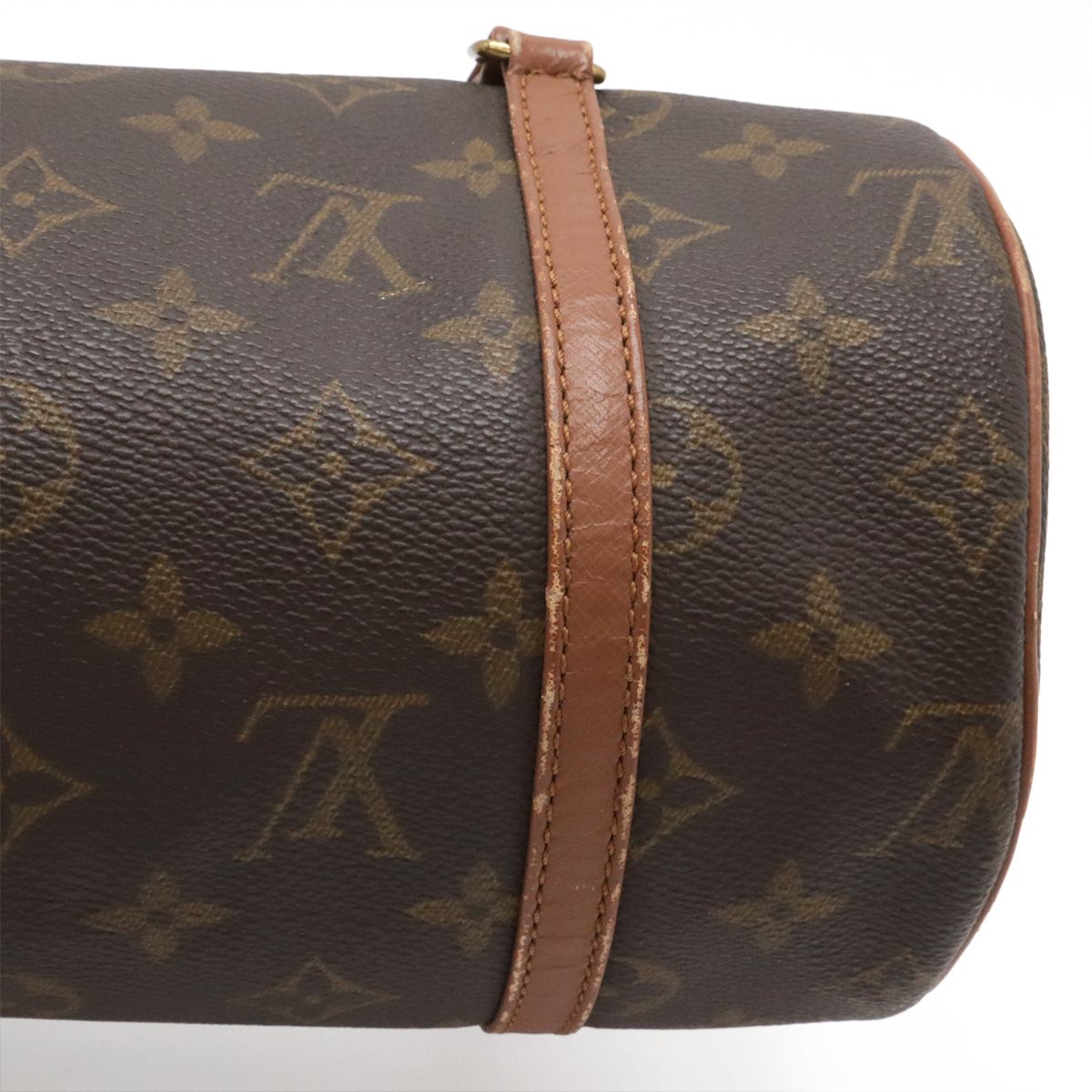 Louis Vuitton Monogram Papillon 26 Handbag Tube — view 4