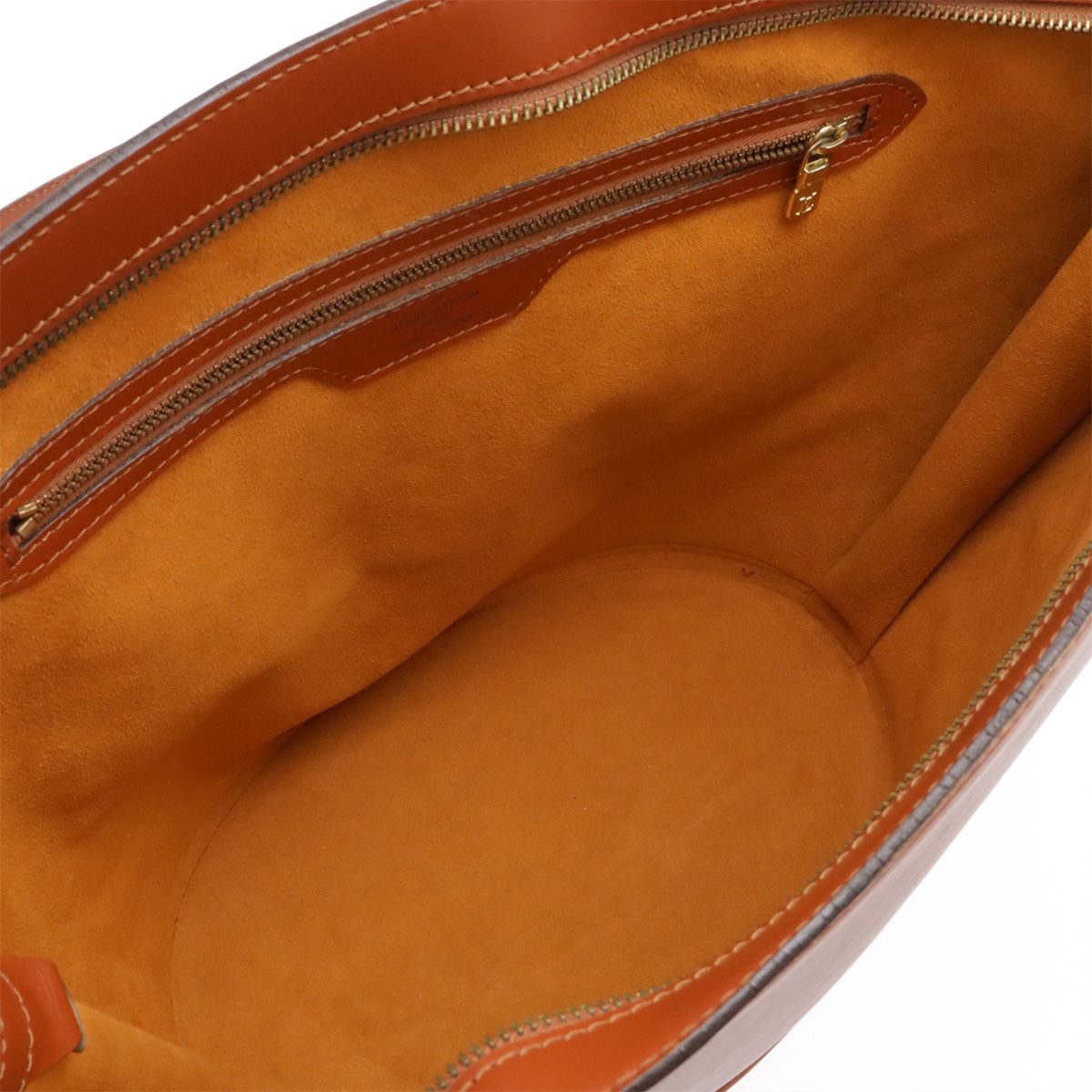 Louis Vuitton Epi Saint Jacques Tote Leather Kenya Brown — view 7