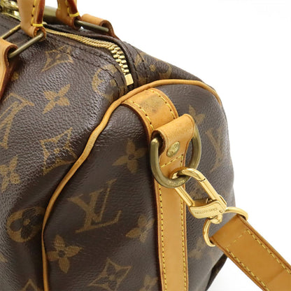 Louis Vuitton Monogram Speedy Bandouliere 25 Mini Boston Bag 2-Way — view 8