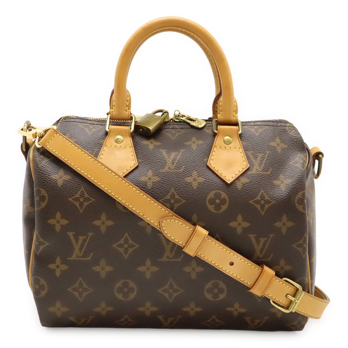 Louis Vuitton Monogram Speedy Bandouliere 25 Mini Boston Bag 2-Way