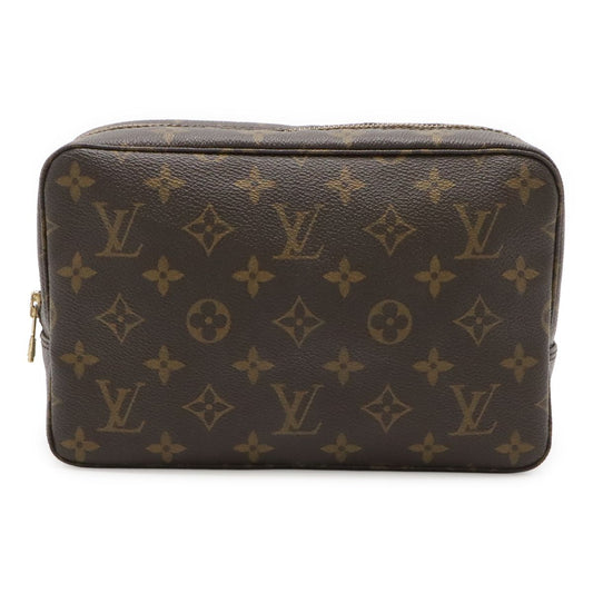 Louis Vuitton Monogram Trousse Toilet 23 Makeup Pouch Clutch Case