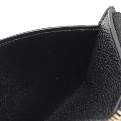 Louis Vuitton Monogram Empreinte Card Holder Zip Coin Purse Noir Black — view 7