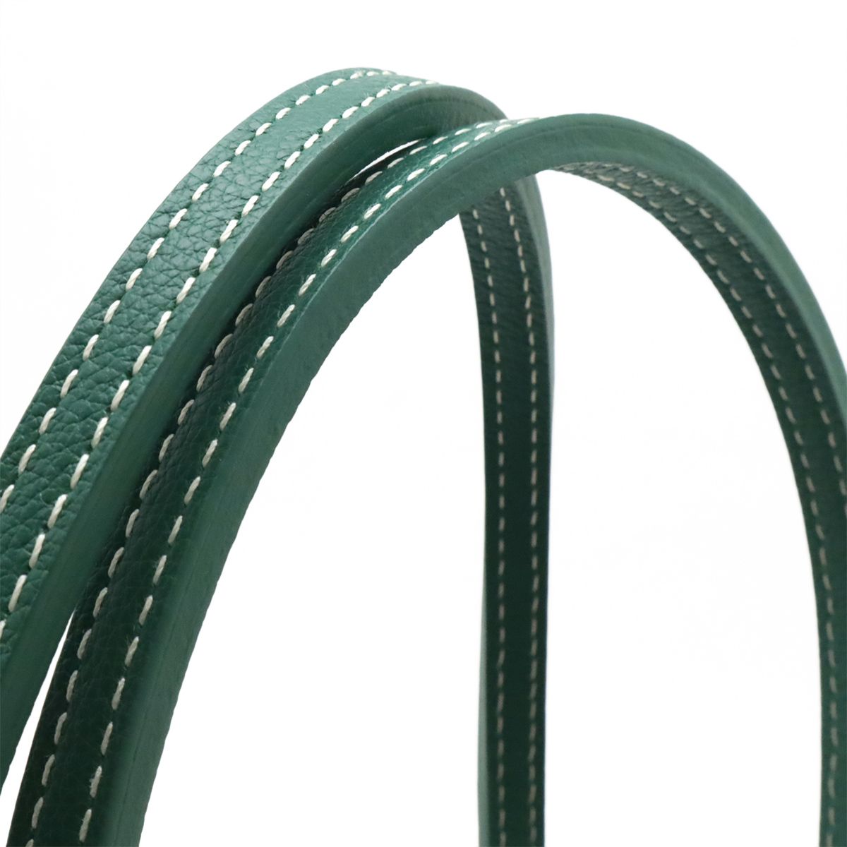 Goyard Anjou Mini Tote Reversible Leather Green Pouch Out of Stock — view 4