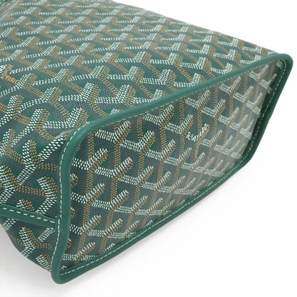 Goyard Anjou Mini Tote Reversible Leather Green Pouch Out of Stock — view 3