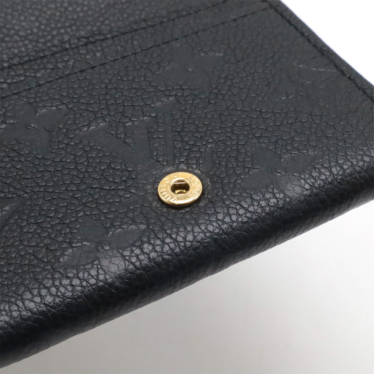 Louis Vuitton Monogram Empreinte Amberop Carte de Visite Card Case Business — view 8