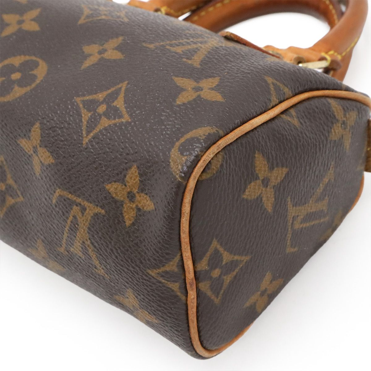 Louis Vuitton Monogram Mini Speedy Mini Bag Pouch Case — view 3
