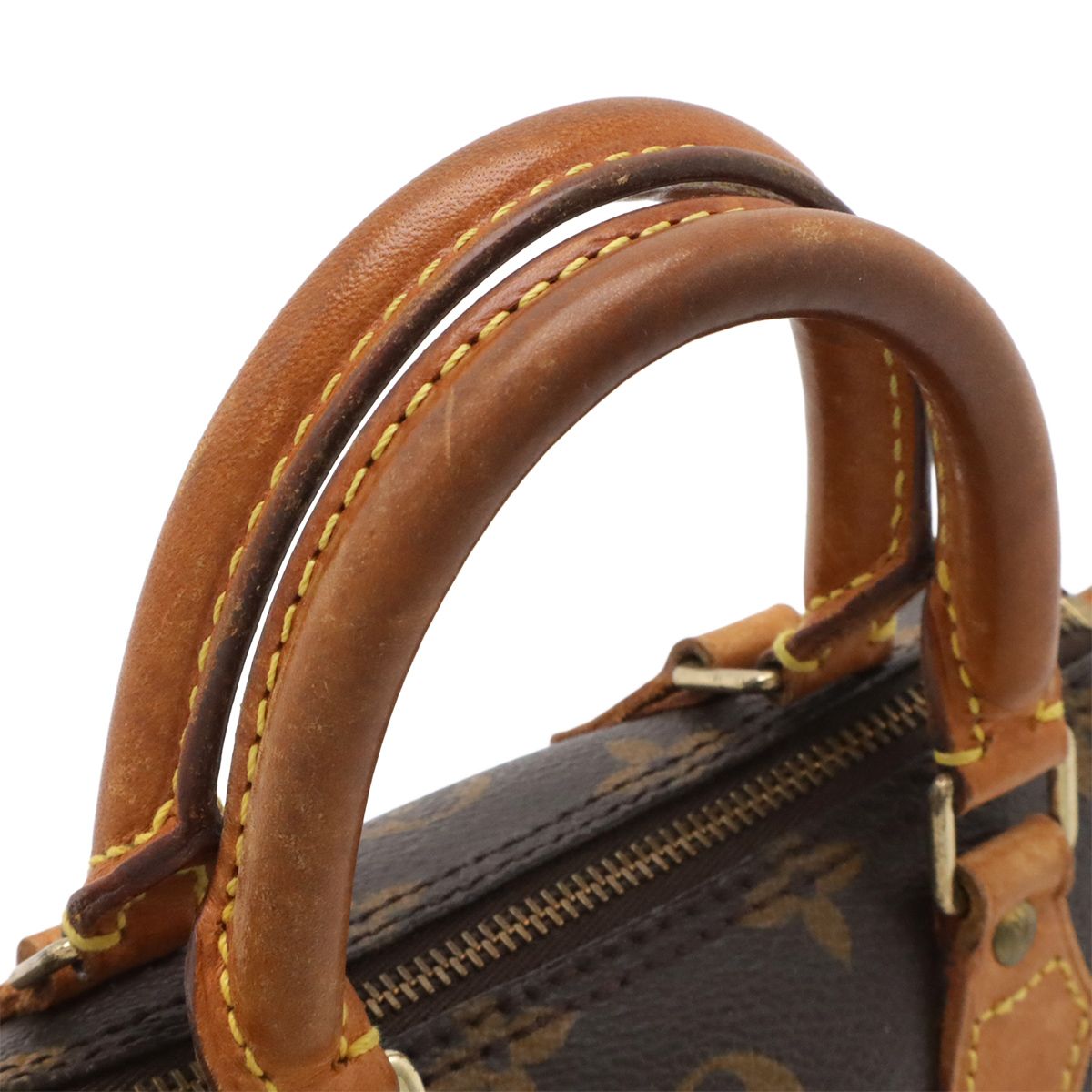 Louis Vuitton Monogram Mini Speedy Mini Bag Pouch Case — view 5