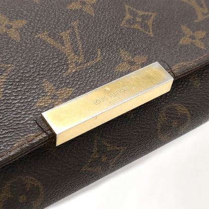 Louis Vuitton Monogram Favorite Shoulder Bag Crossbody Chain 2-Way Clutch — view 4