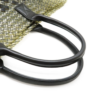 Bottega Veneta Intrecciato Gradient Cover GM Tote Leather Clear Black — view 4