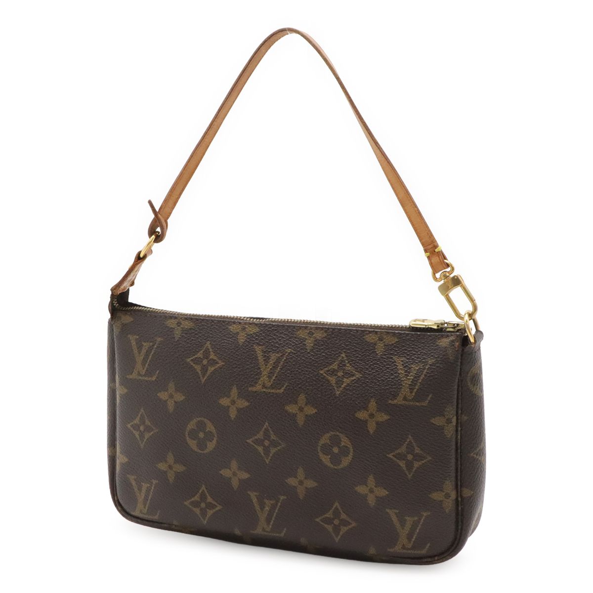 Louis Vuitton Monogram Pochette Pouch Handbag Party — view 2